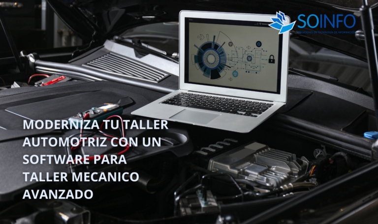 Software Para Taller Mecánico de Soinfo Colombia para gestión de talleres automotrices